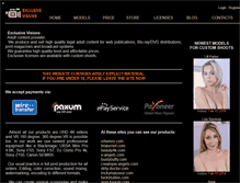 Tablet Screenshot of exclusivevisions.com